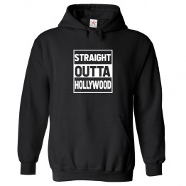 Straight Outta Hollywood Unisex Classic Kids And Adults Pullover Hoodie									 									 									